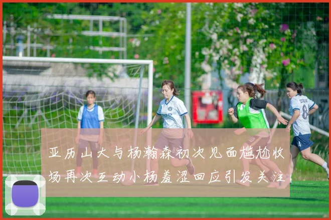 亚历山大与杨瀚森初次见面尴尬收场再次互动小杨羞涩回应引发关注